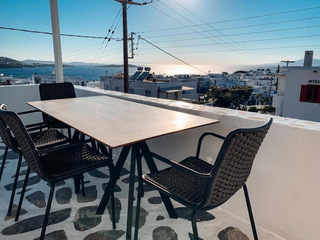Апартаменты Sunset Fabrica Town Mykonos Town Экстерьер фото